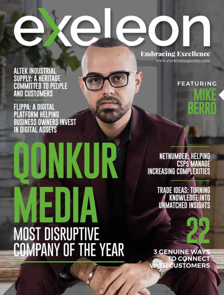 Qonkur_Mike Berro_Cover_Exeleon Magazine