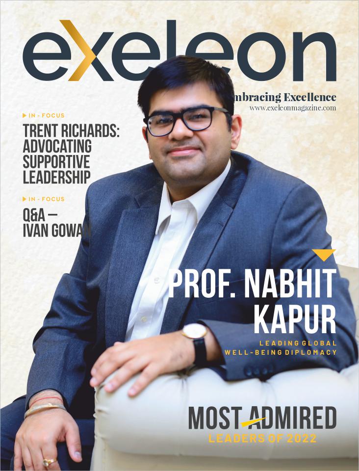 Nabhit Kapur_Exeleon Magazine_Cover Page