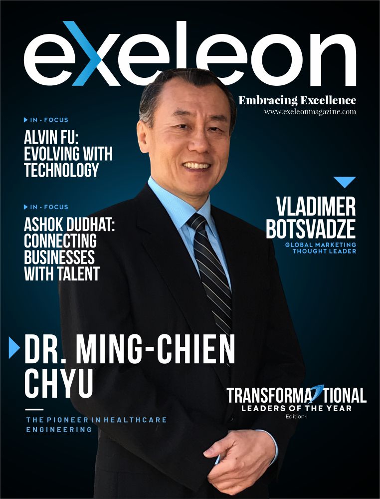 Cover Page_Dr. Ming-Chien Chyu_Exeleon Magazine