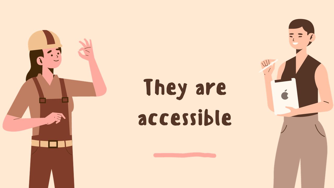 leaders are accessible