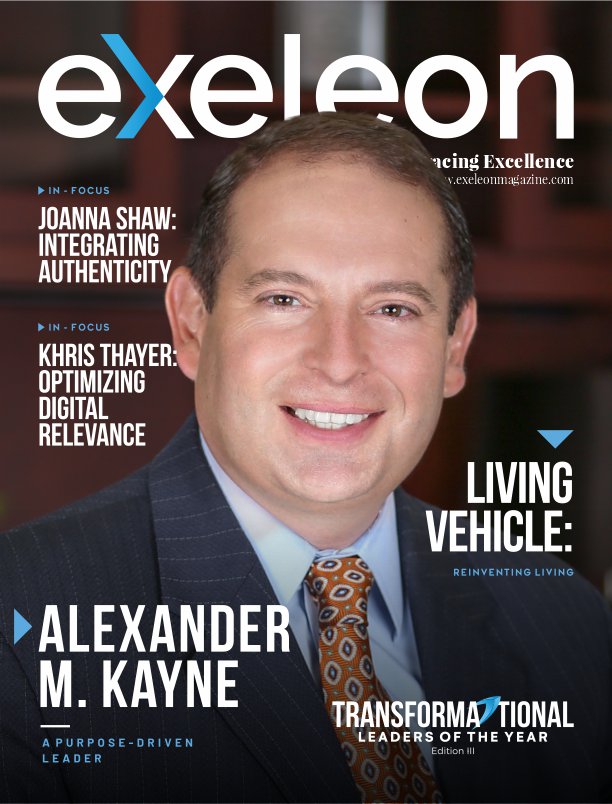 Alexander M. Kayne_Cover Page Exeleon Magazine