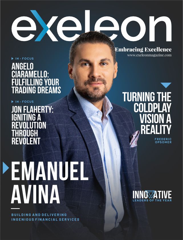 Emanuel Avina_Innovative Leader_Exeleon Magazine Cover