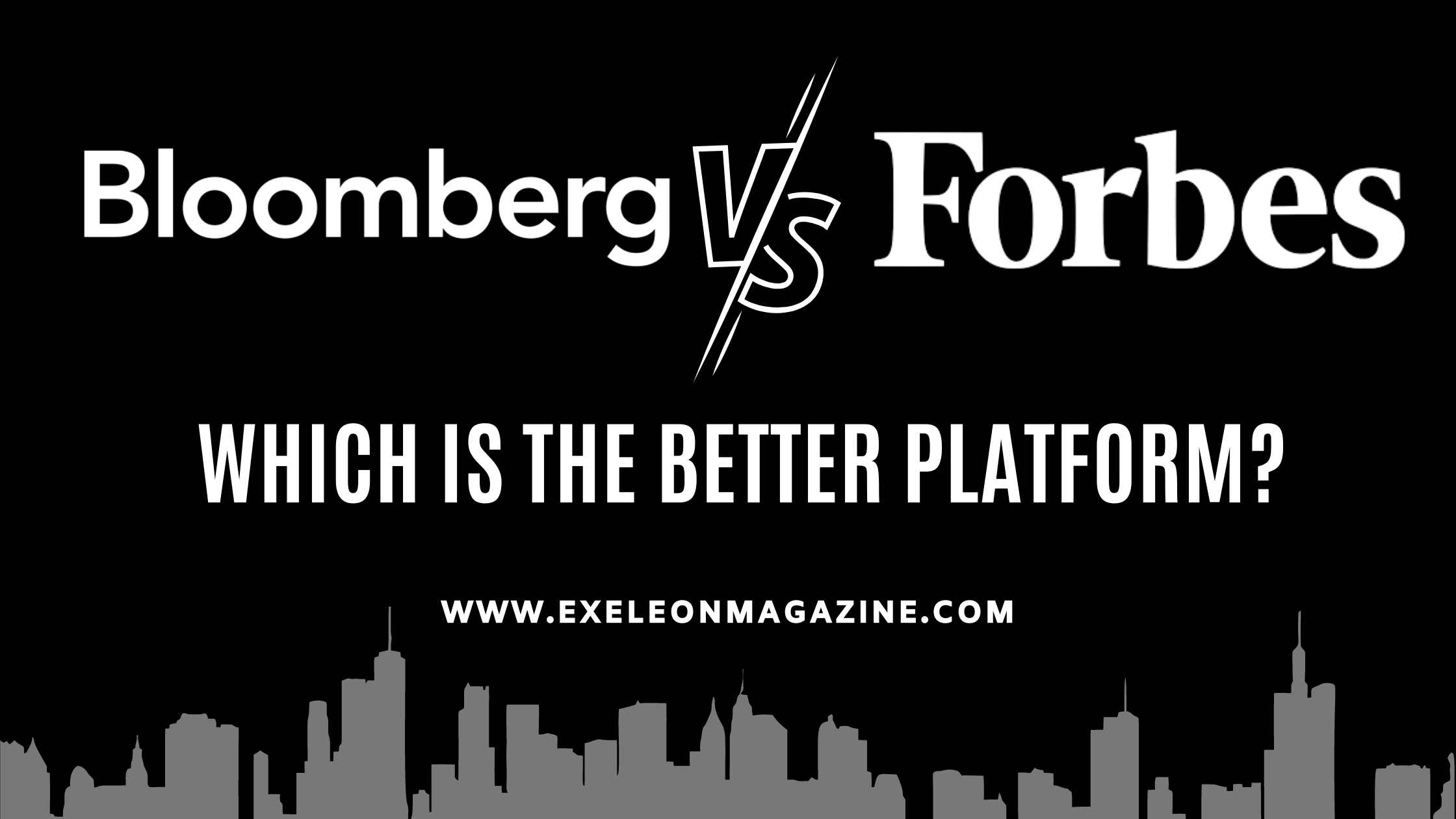 Bloomberg vs. Forbes Magazine