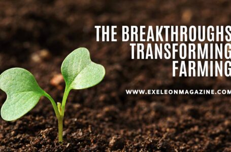 Revolutionizing Agriculture: The Breakthroughs Transforming Farming