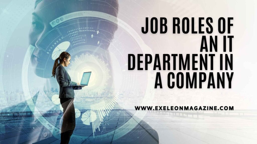IT department job roles