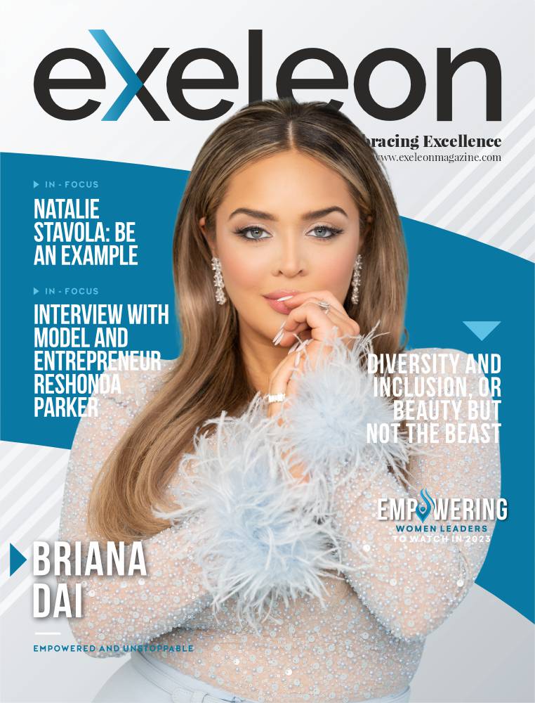Briana Dai Exeleon Magazine Cover Page