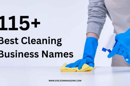 115+ Most Unique Cleaning Business Names