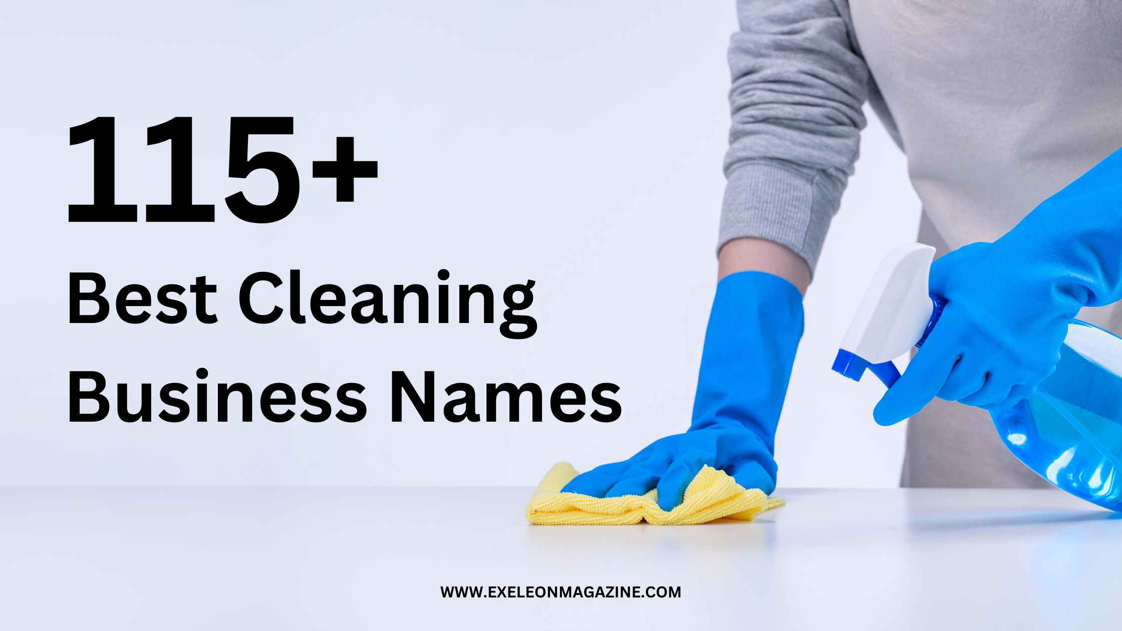 115+ Most Unique Cleaning Business Names | Creative Catchy