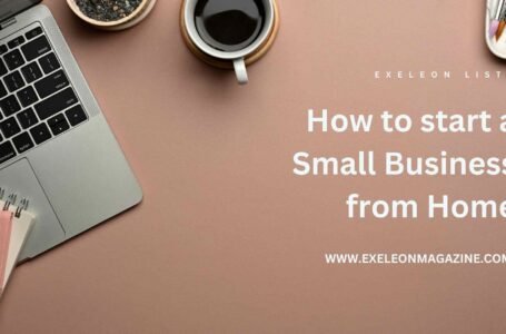 How to start a small business from Home