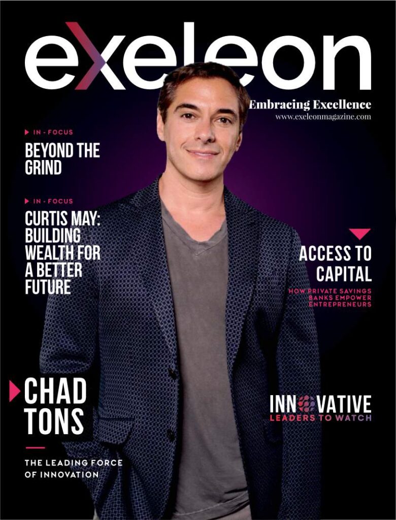 Chad Tons on Exeleon Magazine Cover