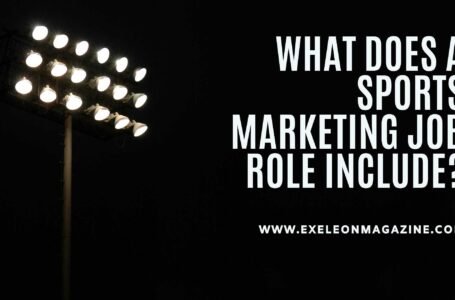 What does a Sports Marketing Job include?