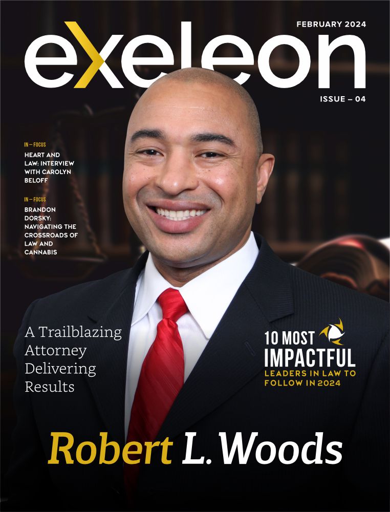 Robert L Woods Attorney in Exeleon Magazine