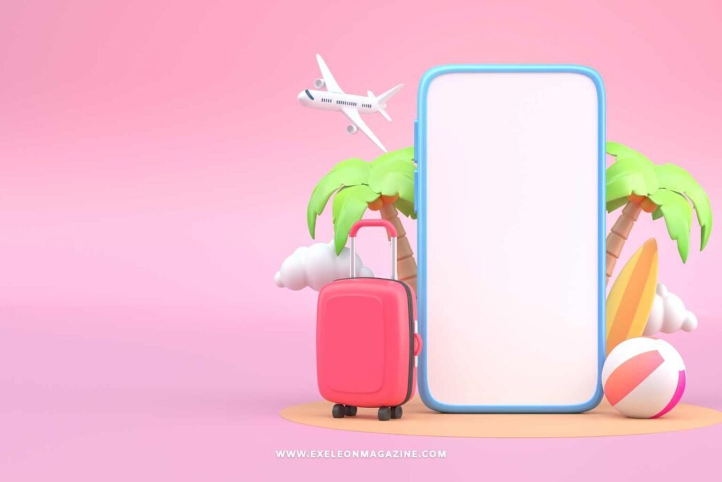 Travel apps illustration