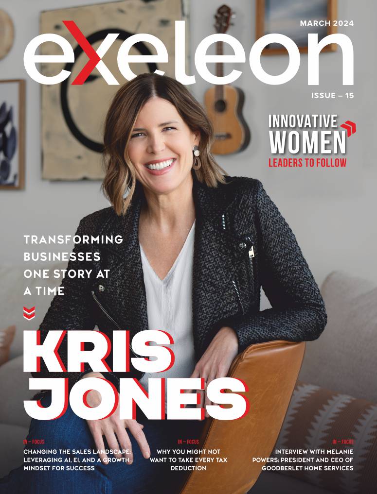 Kris Jones Cover Page in Exeleon Magazine