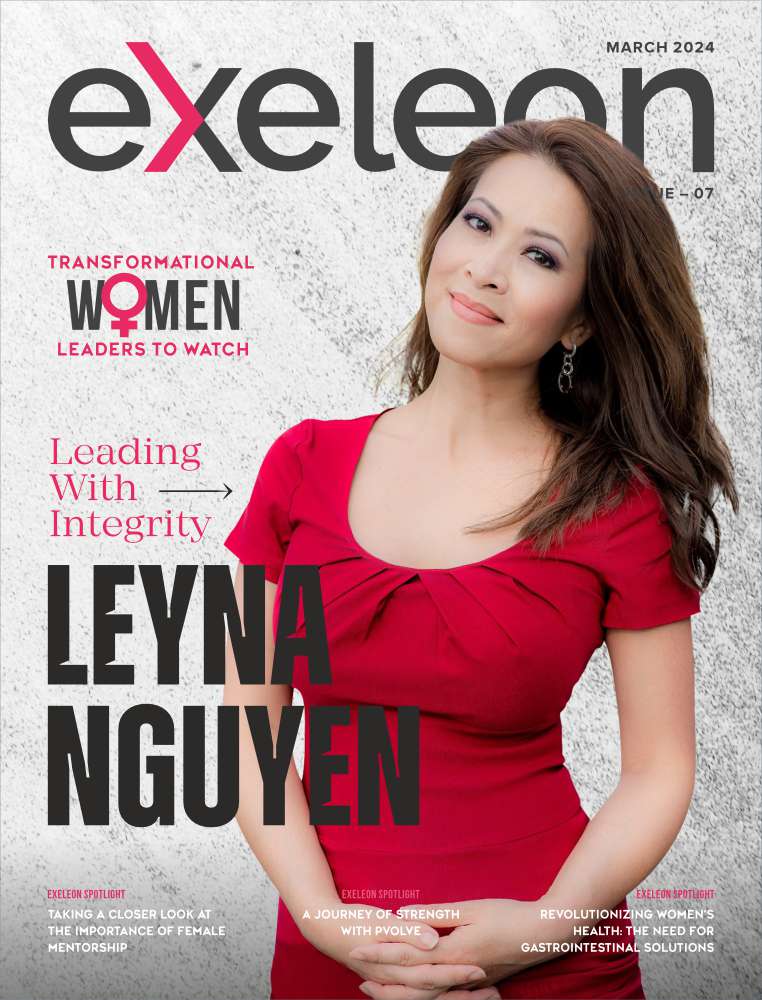 Leyna Nguyen Cover Page in Exeleon Magazine