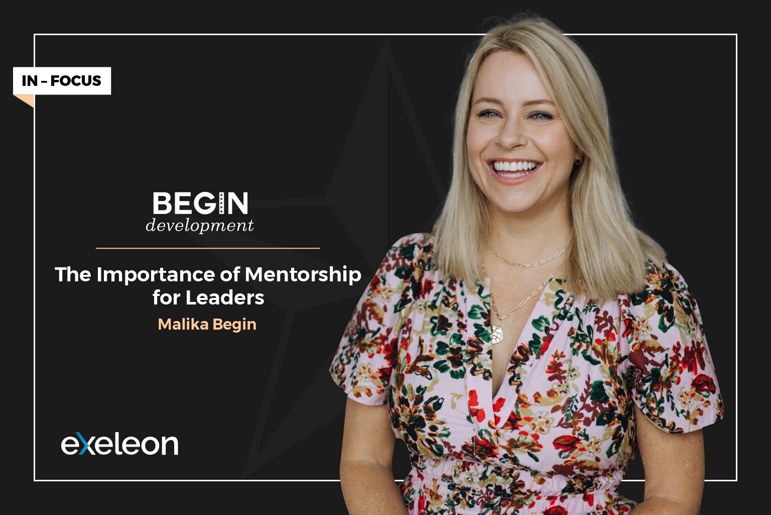 mentorship for women by Malika Begin
