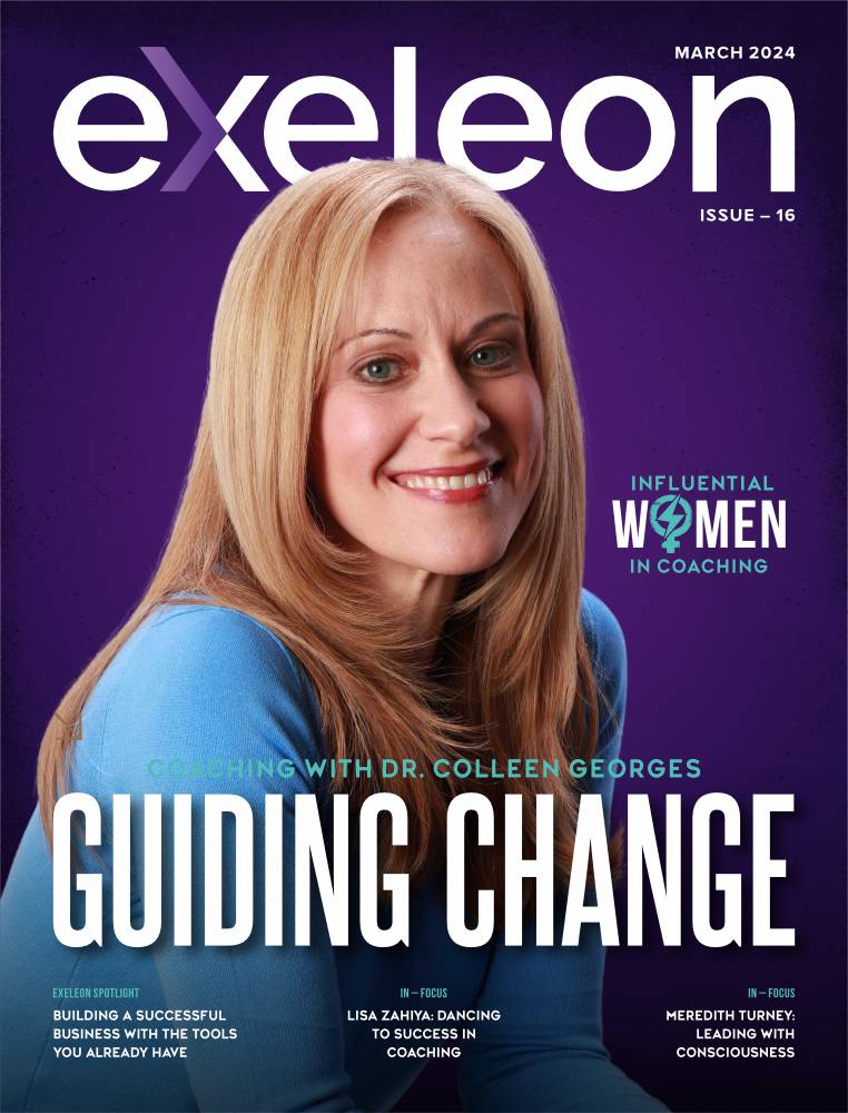 Dr. Colleen Georges Cover Page in Exeleon Magazine