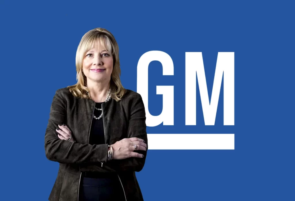 Mary Barra CEO of Chevrolet General Motors