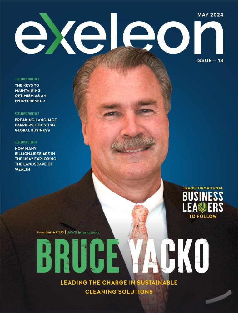 Bruce Yacko Cover Page Exeleon Magazine