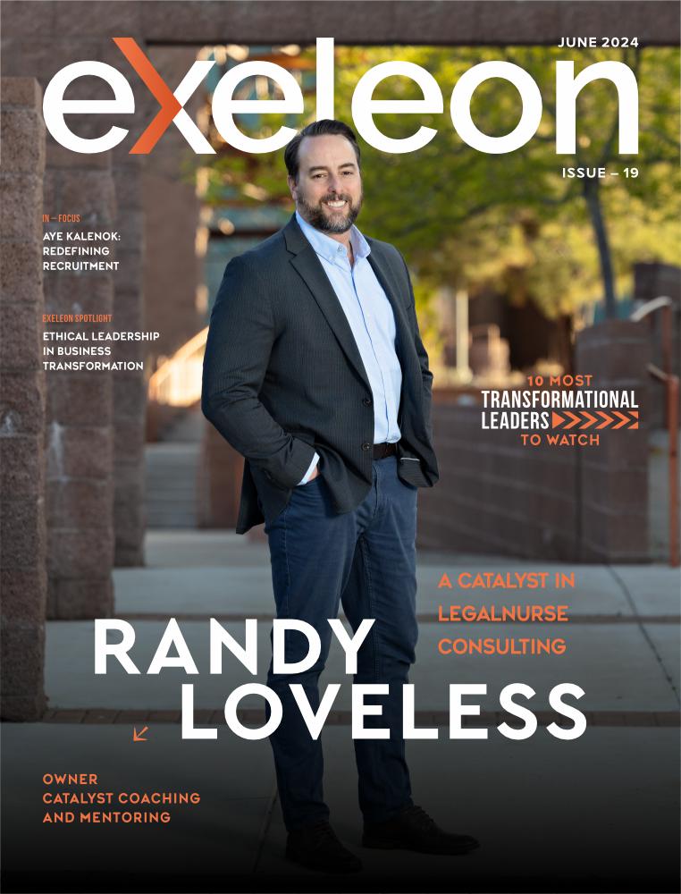 Randy Loveless Exeleon Magazine Cover Page