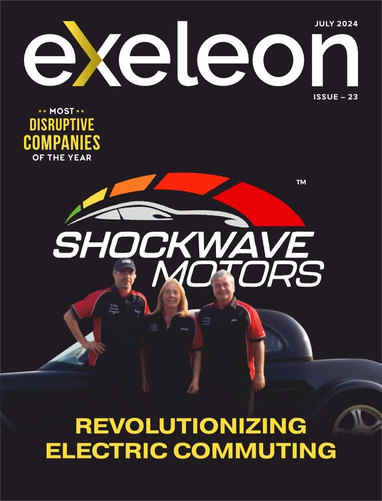 Shockwave Motors John McMillian on the Cover Page of Exeleon magazine