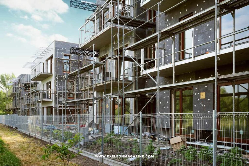 modern development construction