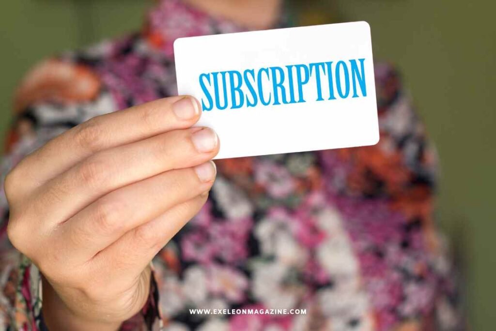 Subscription models