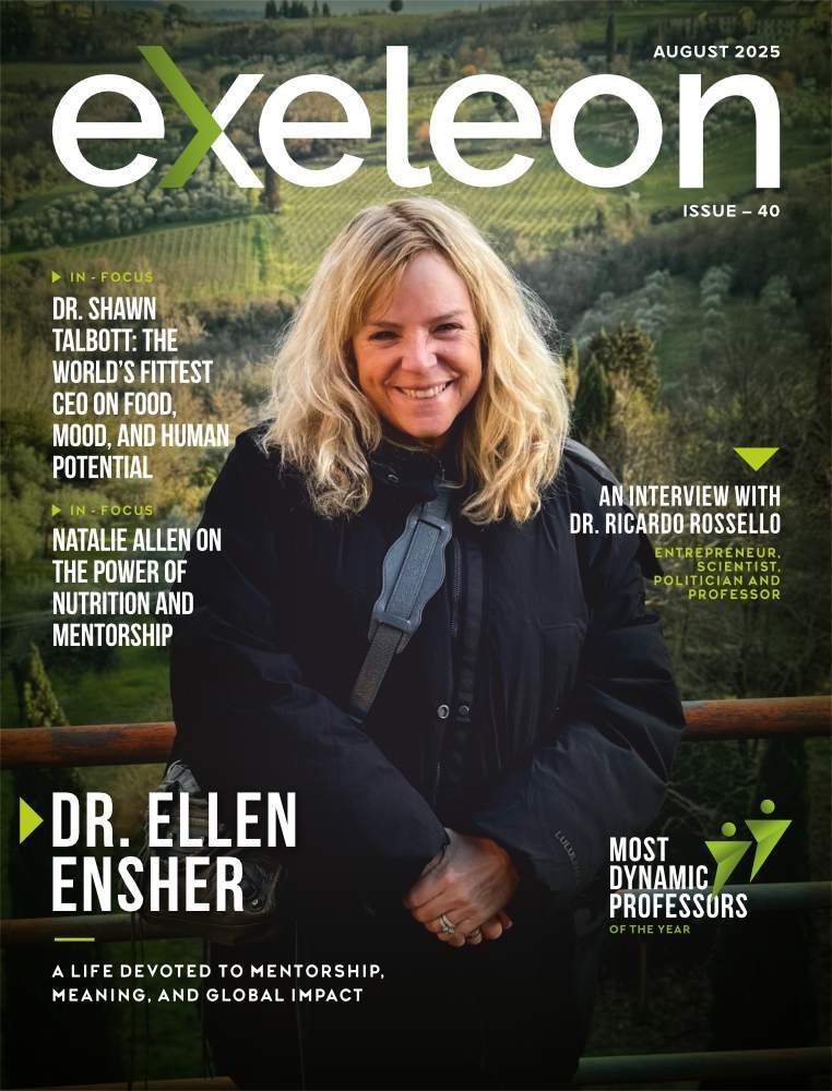 Ellen Ensher Cover Page Exeleon Magazine