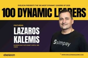 Lazaros Kalemis Exeleon Magazine 100 Dynamic Leaders of 2025