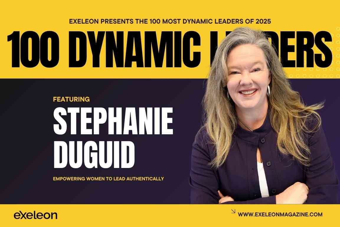 Stephanie Duguid Exeleon Magazine 100 Dynamic Leaders of 2025