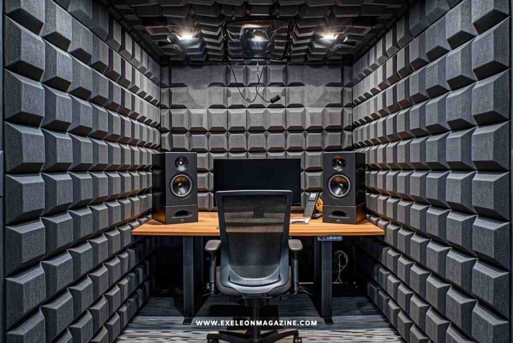 sprayed acoustic treatment