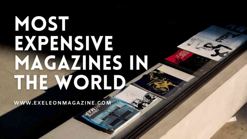 Most Expensive Magazine