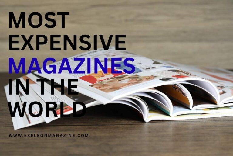 Most expensive magazine in the world