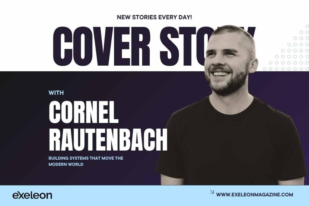 Cornel Rautenbach CEO of Shiplogic Exeleon Magazine