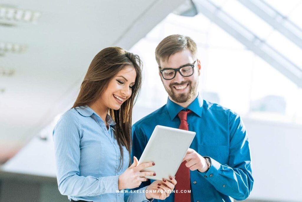 Modern business people choosing the Right Semiconductor Supplier for business.