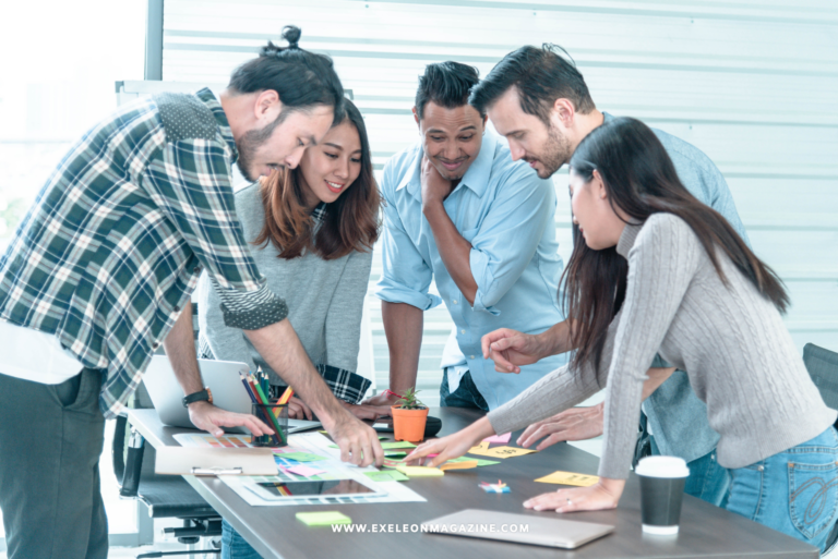 Startup website communication